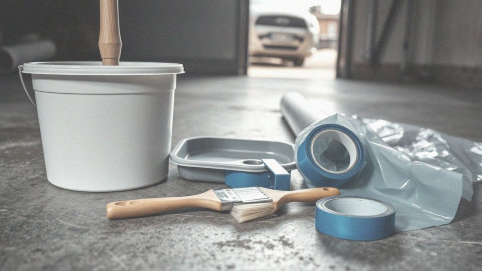 Jakie materiały malarskie są zalecane do aplikacji farb lateksowych?