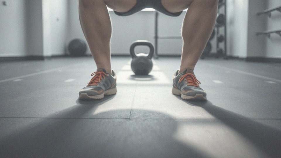 Jak utrzymać poprawną formę w przysiadzie sumo z kettlem?