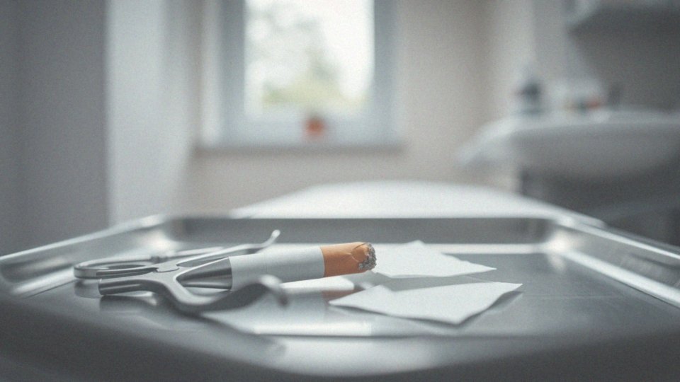 Jak wpływa nikotynizm na proces gojenia po ekstrakcji zęba?