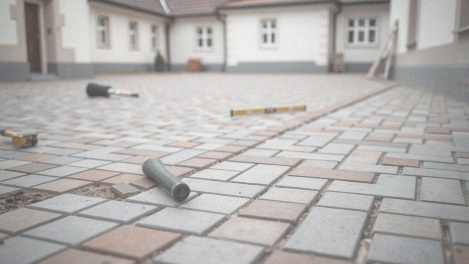 Jakie są metody kształtowania spadku na kostce brukowej?