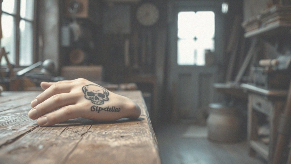 Tatuaż czaszka na dłoni – znaczenie, styl i popularność